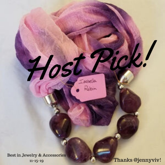 Lerdu Accessories - SALE 🦚HP🦚 NWT Lerdu Infinity Scarf Purple